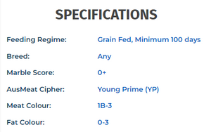 Cube Roll (Scotch) 'YP' Grain Fed ROYAL - $32.99pkg